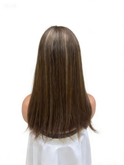 Cecilia Swiss Lace Top Wefted Back Wigs Natural Hairline 14-22"