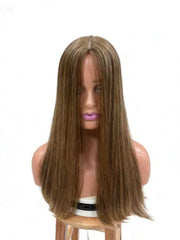 Olivia 8x8 Silk Top Wefted Back Toppers Realistic Scalp and Natural Hairline 14-20"