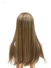Olivia 8x8 Silk Top Wefted Back Toppers Realistic Scalp and Natural Hairline 14-20"