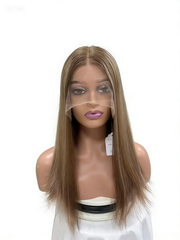Luna Swiss Lace Top Wefted Back Wigs Natural Hairline 14-22"