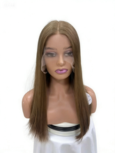 Fiora Swiss Lace Top Base Wefted Back Wigs Natural Hairline 14-22"