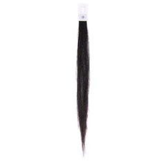 1B Natural Black 32-50 Inches Loose Bundled Extensions Straight Single Drawn 100g