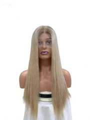 Elsa Swiss Lace Top Wefted Back Wigs Natural Hairline 14-22"