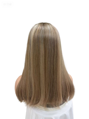 Luna Swiss Lace Top Wefted Back Wigs Natural Hairline 14-22"