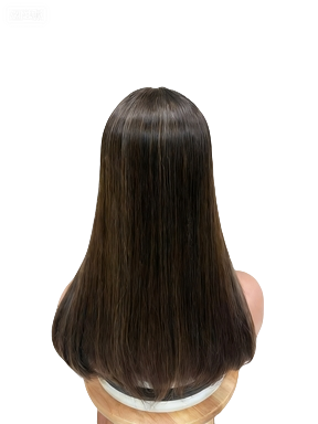 Monica 8x8 Silk Top Wefted Back Toppers Realistic Scalp and Natural Hairline 14-20"