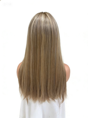 Isabella Swiss Lace Top Wefted Back Wigs Natural Hairline 14-22"