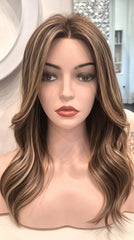Monica Swiss Lace Top Wefted Back Wigs