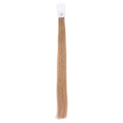 12 Light Beige Blonde 18-30 Inches Machine Tying Loose Bundled Extensions Straight Single Double Drawn 100g