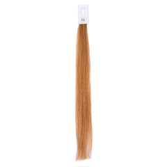 14 Dark Caramel 18-30 Inches Hand Tying Individual Pre-Tipped Extensions Straight Single Double Drawn 100g