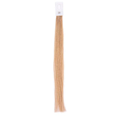 18 Light Ash Blonde 18-30 Inches Hand Tying Individual Pre-Tipped Extensions Straight Single Double Drawn 100g
