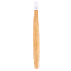 20 Light Golden Blonde 18-30 Inches Hand Tying Individual Pre-Tipped Extensions Straight Single Double Drawn 100g