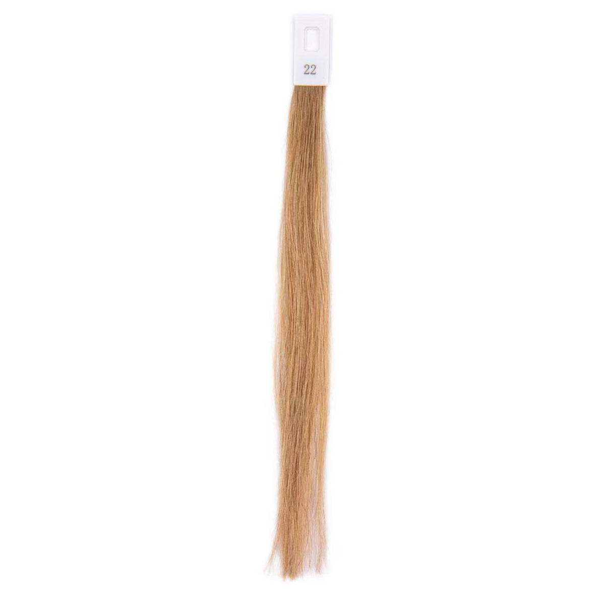 22 Pale Blonde 18-30 Inches Hand Tying Individual Pre-Tipped Extensions Straight Single Double Drawn 100g