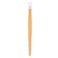 27 Dark Golden Blonde 18-30 Inches Hand Tying Individual Pre-Tipped Extensions Straight Single Double Drawn 100g
