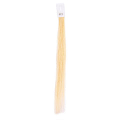 613 Platinum 18-30 Inches Hand Tying Individual Pre-Tipped Extensions Straight Single Double Drawn 100g