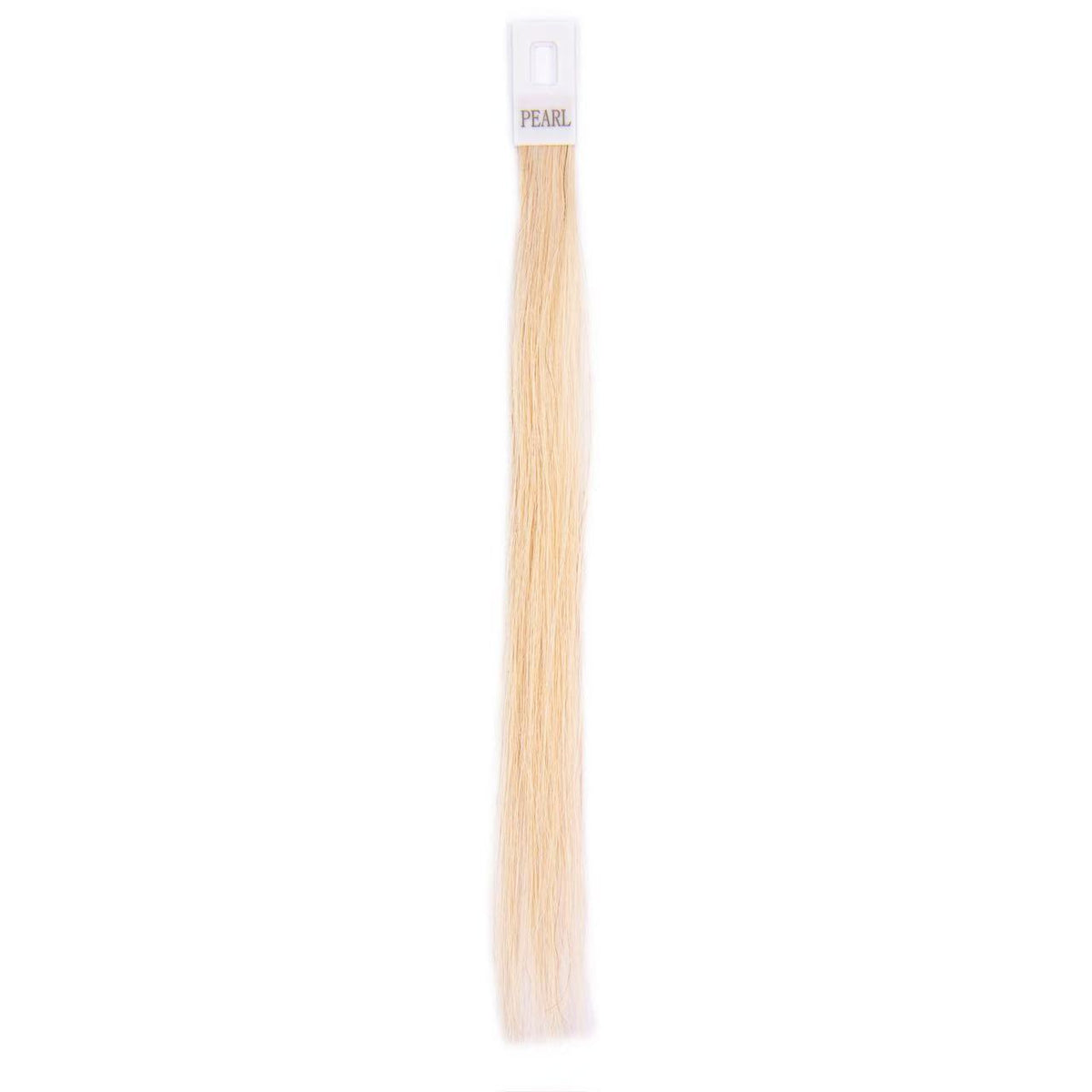 Pearl Blonde 18-30 Inches Hand Tying Individual Pre-Tipped Extensions Straight Single Double Drawn 100g