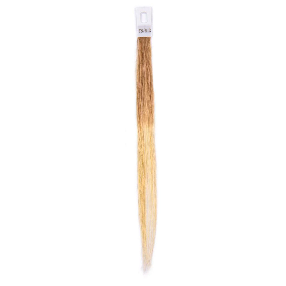T8/613 Ombre Balayage 18-30 Inches Hand Tying Individual Pre-Tipped Extensions Straight Single Double Drawn 100g