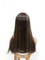 Liora 8x8 Silk Top Wefted Back Toppers Realistic Scalp and Natural Hairline 14-20"