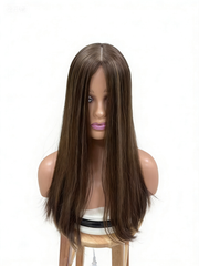 Liora 8x8 Silk Top Wefted Back Toppers Realistic Scalp and Natural Hairline 14-20"